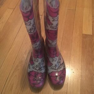 Coach rain boots